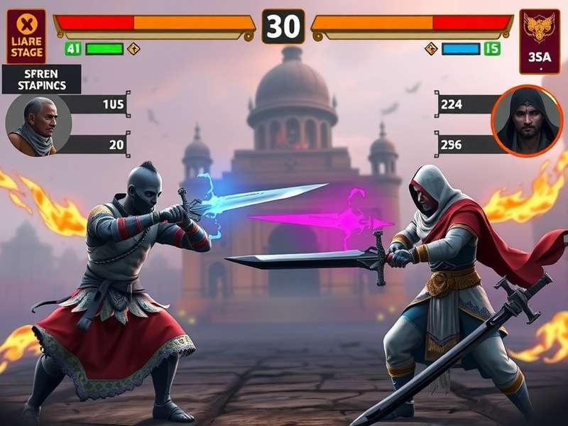 Sword Strike Reaper gameplay screenshot showing combat mechanics