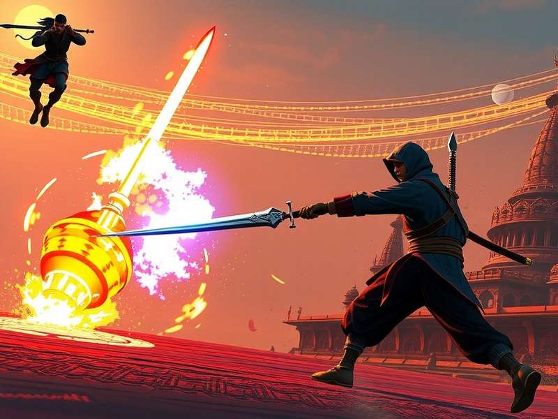 Sword Strike Reaper Indian festival event